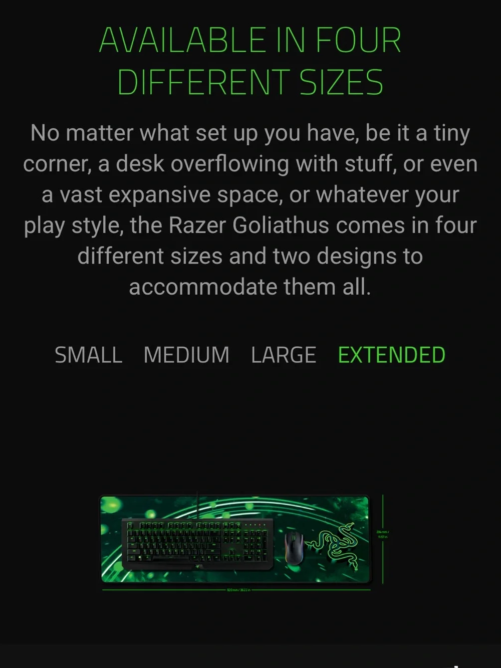 Razer official goliathus